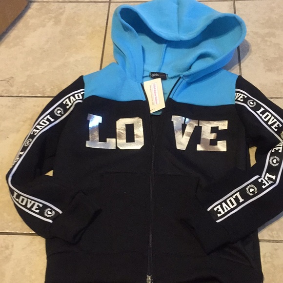 Girls 2pcs Hoodies - Picture 2 of 4